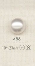 486 Eleganter Perlenartiger Polyesterknopf[Taste] DAIYA BUTTON