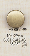 AB882 Einfache Bunte Metallknöpfe Für Hemden Und Jacken[Taste] DAIYA BUTTON