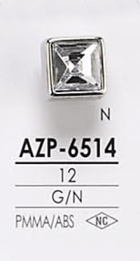AZP6514 Kristallstein-Knopf[Taste] IRIS