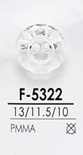 F5322 Diamantschliff-Knopf[Taste] IRIS