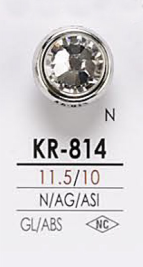 KR814 Kristallstein-Knopf[Taste] IRIS