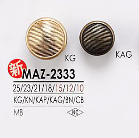 MAZ2333 Metallknopf[Taste] IRIS