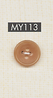 MY113 Einfacher Und Eleganter 4-Loch-Polyesterknopf Für Hemden Und Blusen[Taste] DAIYA BUTTON