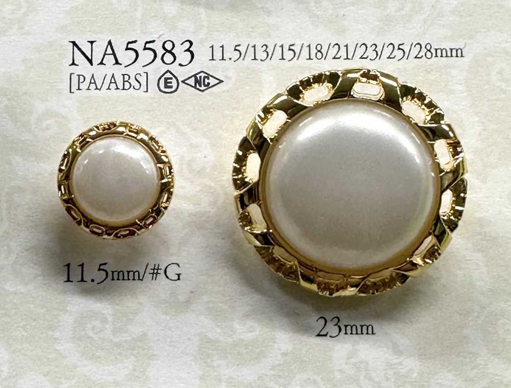NA5583 Perlenartige Knöpfe Zum Färben[Taste] IRIS