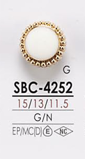 SBC4252 Metallknopf Zum Färben[Taste] IRIS
