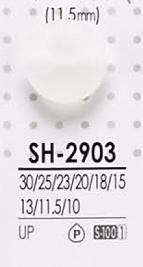 SH2903 Polyesterknopf Zum Färben[Taste] IRIS