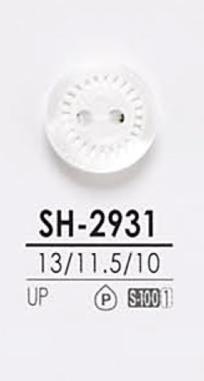 SH2931 Hemdknopf Zum Färben[Taste] IRIS