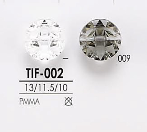 TIF002 Diamantschliff-Knopf[Taste] IRIS