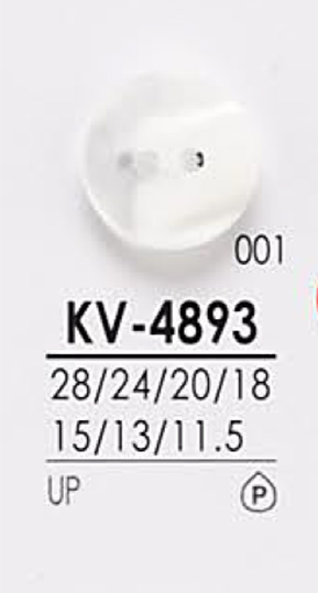 KV4893 Hemdknopf Zum Färben[Taste] IRIS