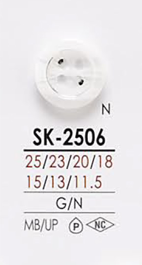 SK2506 Hemdknopf Zum Färben[Taste] IRIS