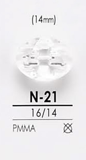 N21 Diamantschliff-Knopf[Taste] IRIS