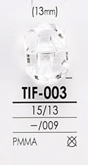 TIF003 Diamantschliff-Knopf[Taste] IRIS