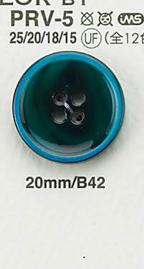 PRV5 Wasserbüffelknopf (Farbe)[Taste] IRIS