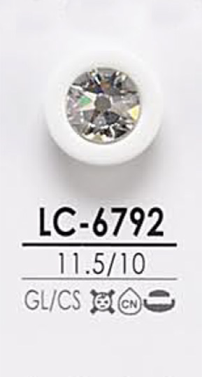 LC6792 Kristallsteinknopf Zum Färben[Taste] IRIS