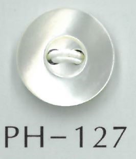 PH127 2-Loch Hohlschalenknopf[Taste] Sakamoto Saji Shoten