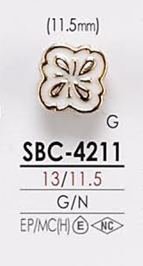 SBC4211 Metallknopf Zum Färben[Taste] IRIS