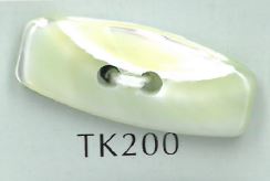 TK200 2-Loch-Duffle-Shell-Knopf[Taste] Sakamoto Saji Shoten