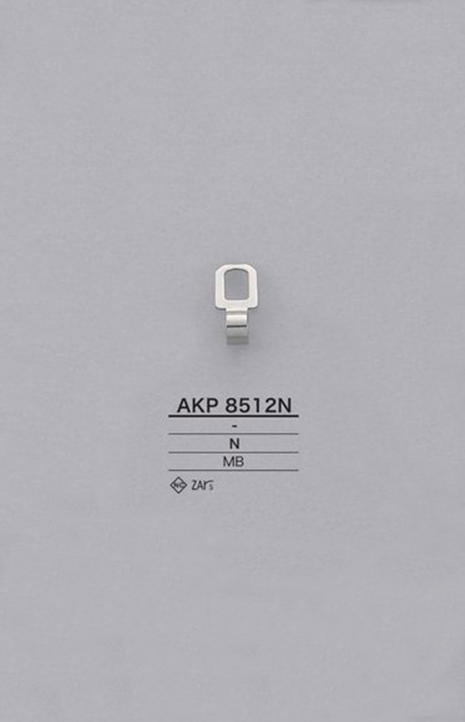 AKP8512N Messing-Reißverschlusspunkt (Zuglasche) IRIS