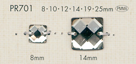 PR701 Quadratischer Knopf Im Diamantschliff[Taste] DAIYA BUTTON