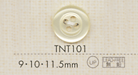 TNT101 DAIYA BUTTONS Hitzebeständiger Polyesterknopf In Shell-Ton[Taste] DAIYA BUTTON