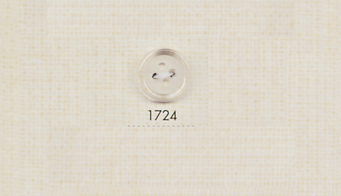 1724 DAIYA BUTTONS 4-Loch-Polyesterknopf (Klare Matte)[Taste] DAIYA BUTTON