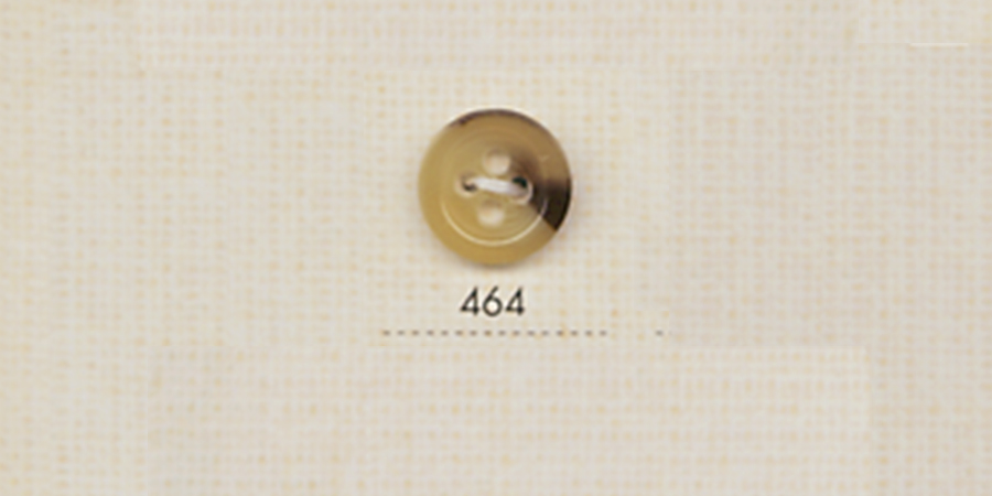 464 DAIYA BUTTONS 4-Loch Büffelähnlicher Polyesterknopf (Ocker)[Taste] DAIYA BUTTON