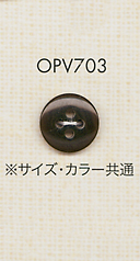 OPV703 Einfacher Und Eleganter 4-Loch-Polyesterknopf Für Hemden Und Blusen[Taste] DAIYA BUTTON