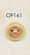 OP161 Eleganter Büffelartiger 4-Loch-Polyesterknopf[Taste] DAIYA BUTTON