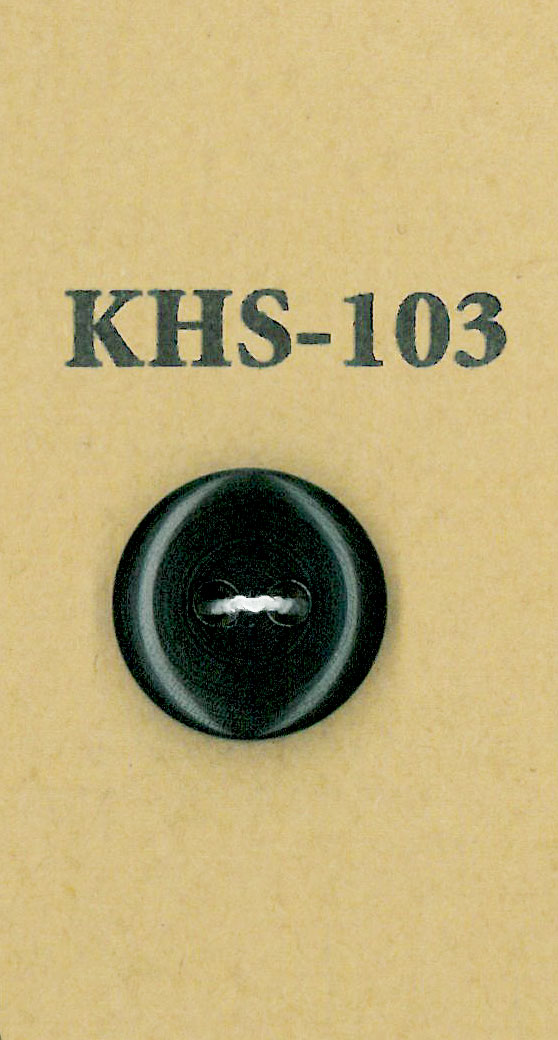 KHS-103 Buffalo Einfacher 2-Loch-Hornknopf[Taste] Koutoku Button