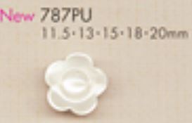 787PU Blumenförmiger Knopf[Taste] DAIYA BUTTON