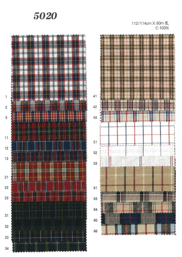 MU5020 Dump-Check[Textilgewebe] Ueyama Textile
