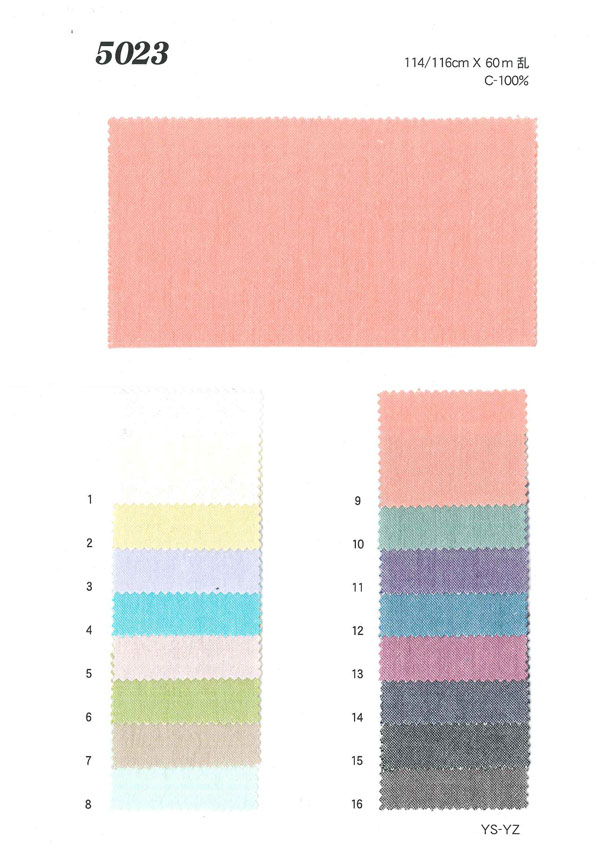 MU5023 Oxford[Textilgewebe] Ueyama Textile