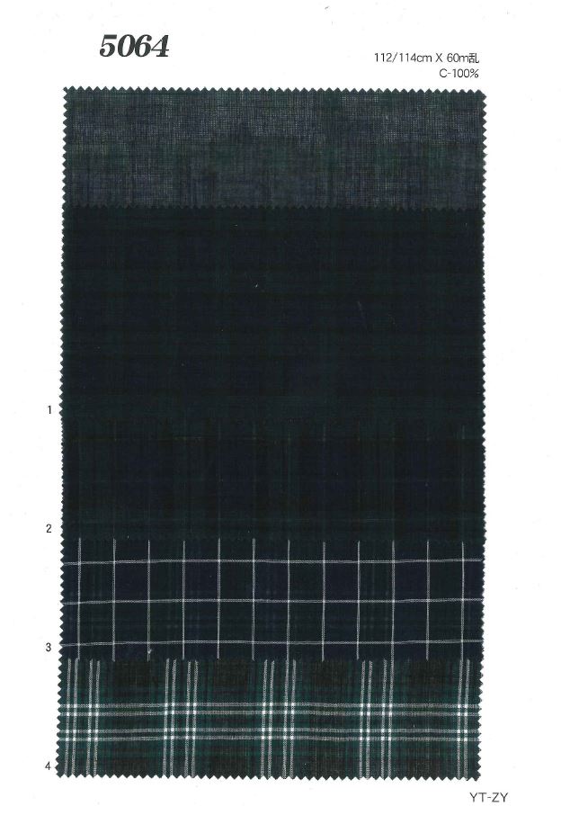 MU5064 Rasencheck[Textilgewebe] Ueyama Textile