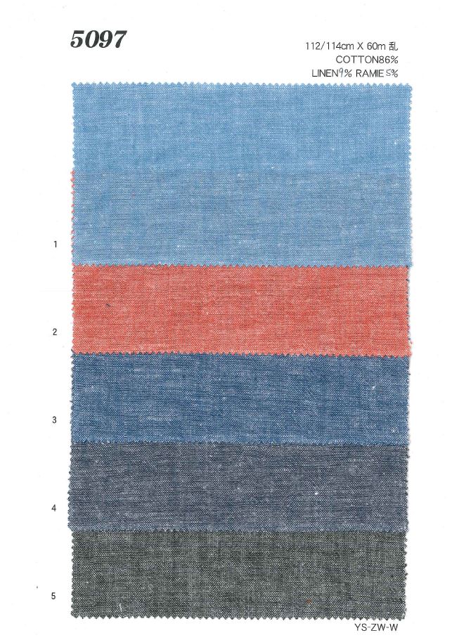 MU5097 Latzhose Aus Leinen[Textilgewebe] Ueyama Textile