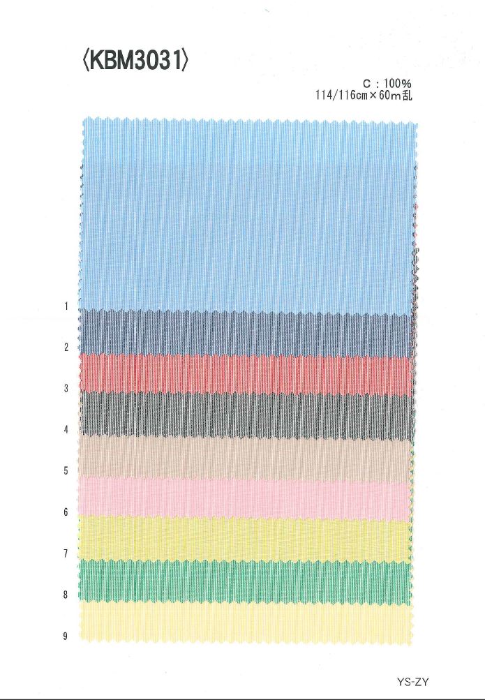 KBM3031 Garngefärbter Haaransatz[Textilgewebe] Ueyama Textile
