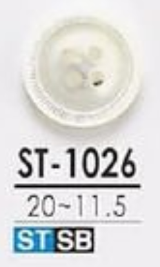 ST-1026 Hergestellt Von Takase Shell 4 Löcher Und Glänzende Knöpfe[Taste] IRIS