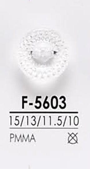 F5603 Diamantschliff-Knopf[Taste] IRIS