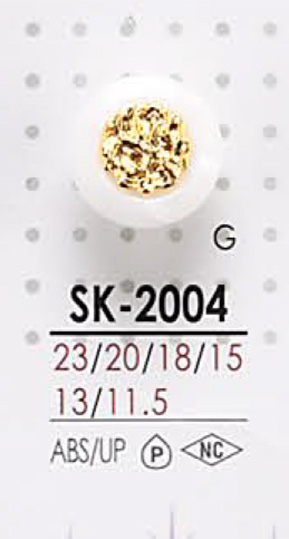 SK2004 Ösenknopf Zum Färben[Taste] IRIS
