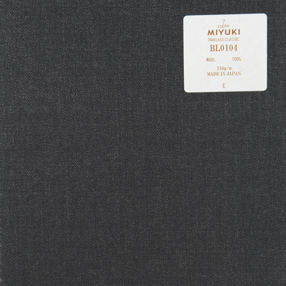 BL0104 Zeitloser, Klassischer Standard, Einfarbig, Anthrazit, Himmelgrau[Textil] Miyuki-Keori (Miyuki)