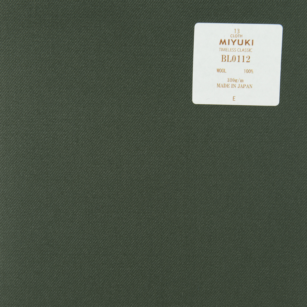 BL0112 Timeless Classic Classic Plain Green[Textil] Miyuki-Keori (Miyuki)
