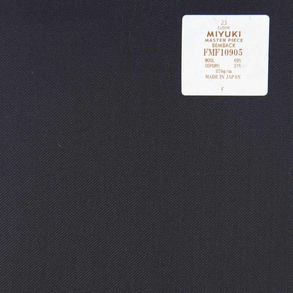 FMF10905 Masterpiece Benback Schlicht Marineblau[Textil] Miyuki-Keori (Miyuki)