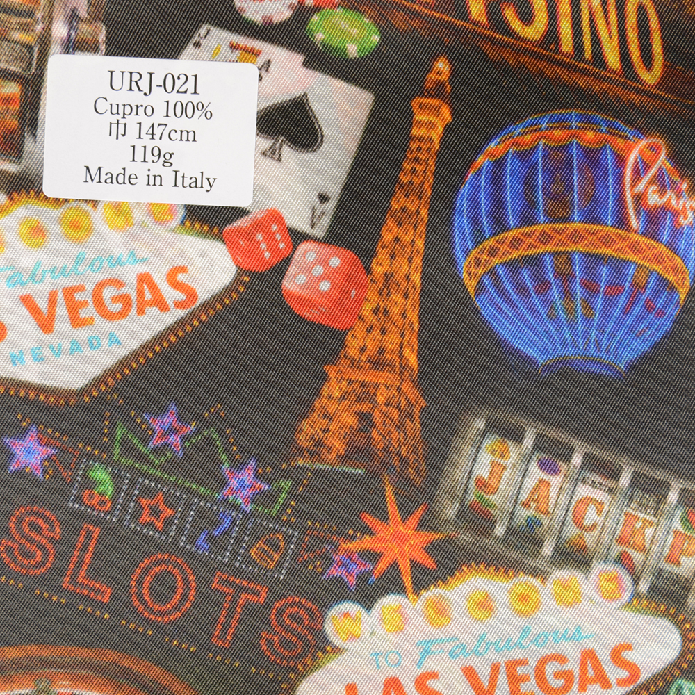URJ-021 Hergestellt In Italien Cupra 100 % Druckfutter Casino Series Las Vegas Edition[Beschichtung] TKS