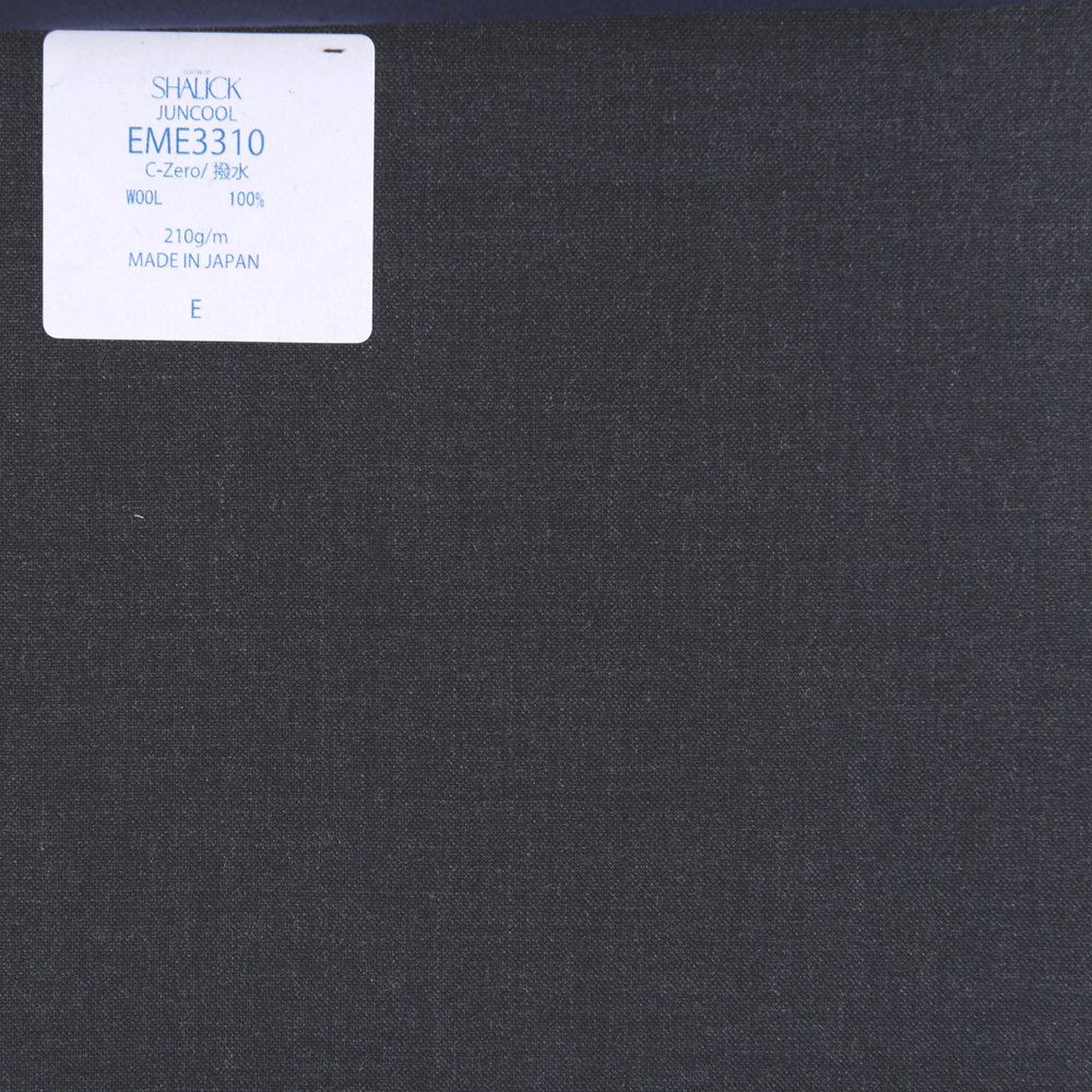 EME3310 Japanische Sommerkleidung Sharick Serie Juncourt Plain Charcoal Grey[Textil] Miyuki-Keori (Miyuki)