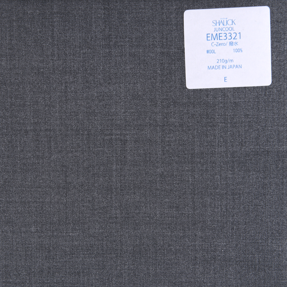 EME3321 Japanische Sommerkleidung Sharick Serie Juncool Plain Grey[Textil] Miyuki-Keori (Miyuki)