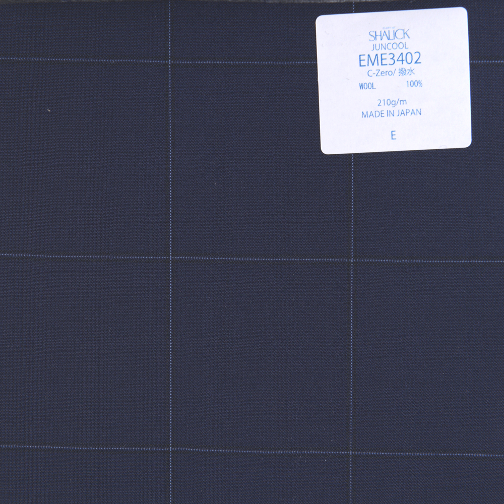 EME3402 Japanische Sommerkleidung Sharick Serie Juncool Fensterscheibe Marineblau[Textil] Miyuki-Keori (Miyuki)