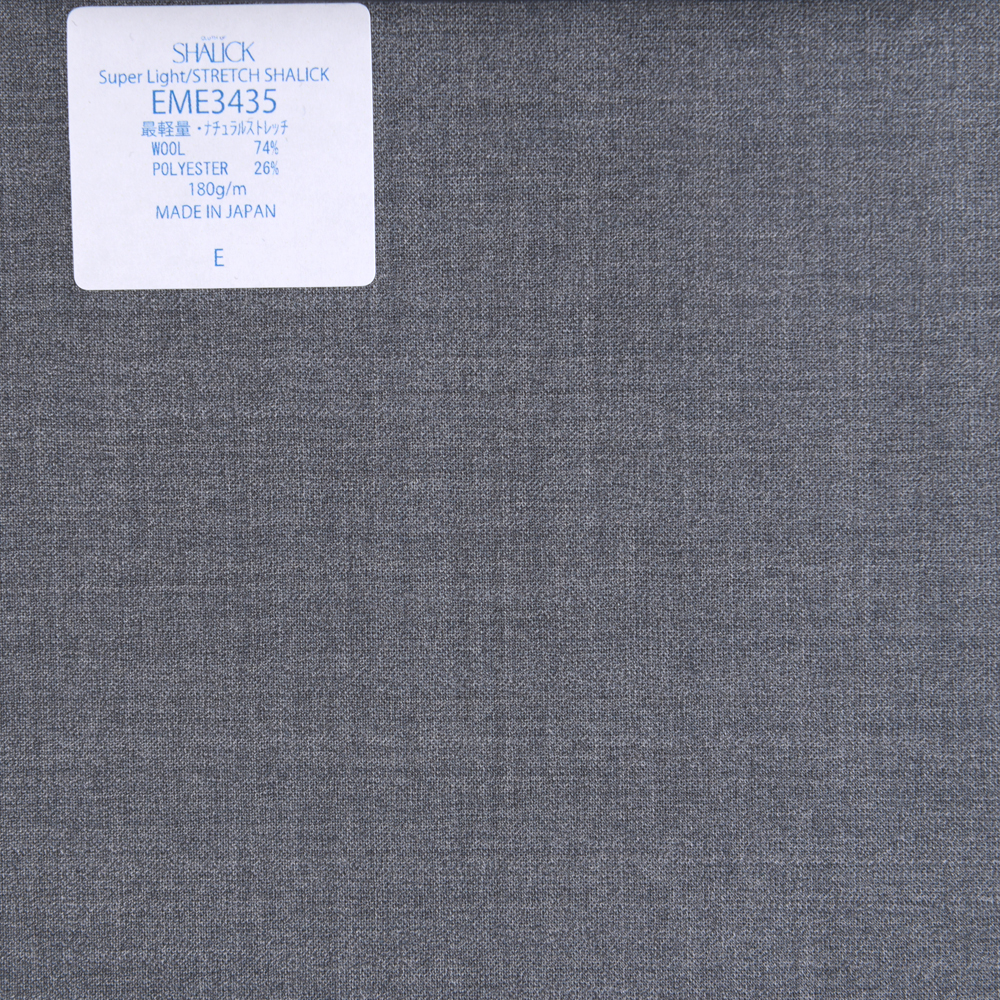 EME3435 Japanische Sommerkleidung Sharick Series Super Light Sharick Plain Grey[Textil] Miyuki-Keori (Miyuki)