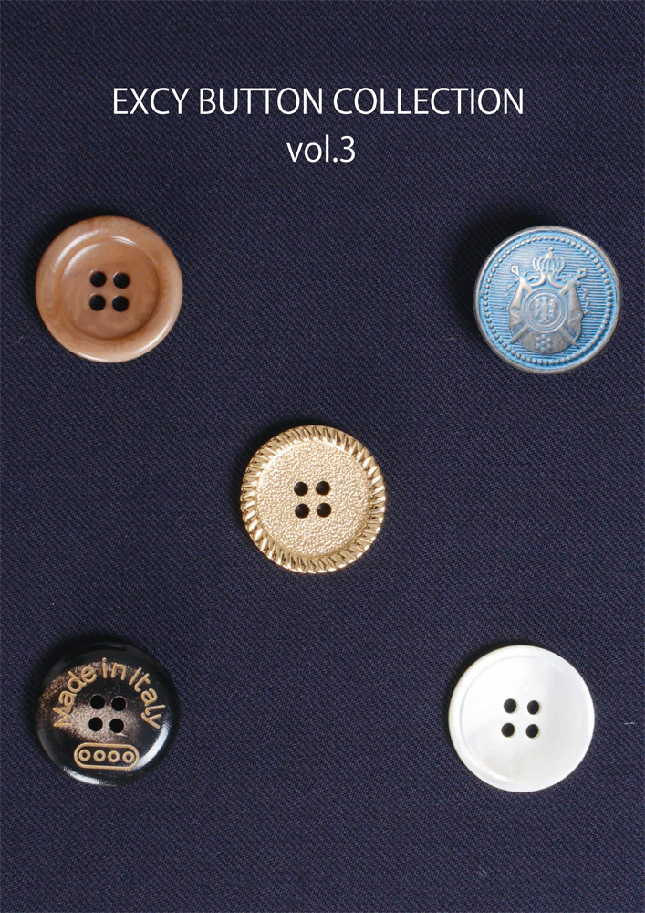 BUTTON-SAMPLE-03 EXCY BUTTON COLLECTION Vol.3[Musterkarte] Yamamoto(EXCY)