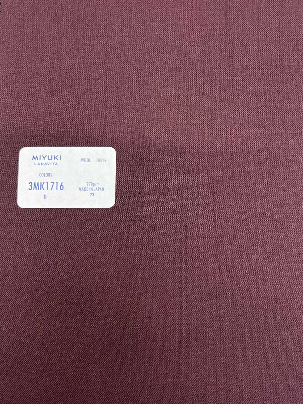 3MK1716 FARBEN Andere Kein Muster[Textil] Miyuki-Keori (Miyuki)