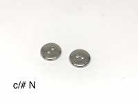 A5503 2 Löcher Einfacher Metallknopf[Taste] IRIS Sub-Foto