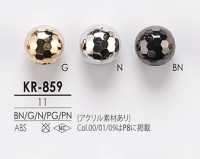 KR859 Transparent &amp; Knopf Aus Metall Mit Diamantschliff[Taste] IRIS Sub-Foto